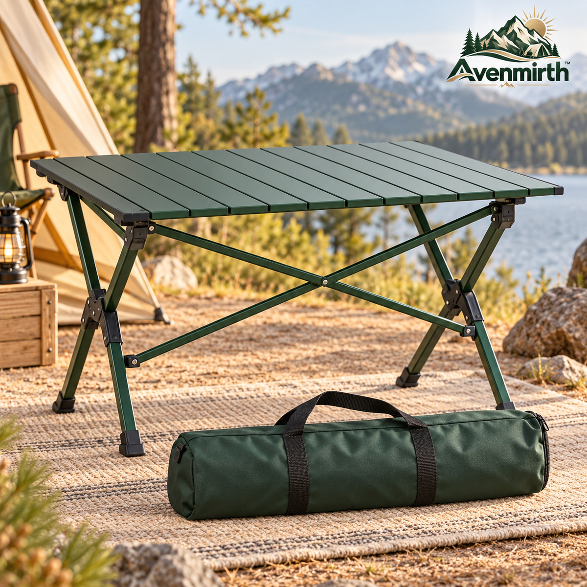 Avenmirth™ Folding Camp Table