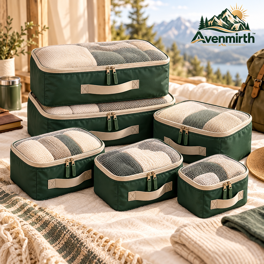 Avenmirth™ Clamshell Travel Backpack
