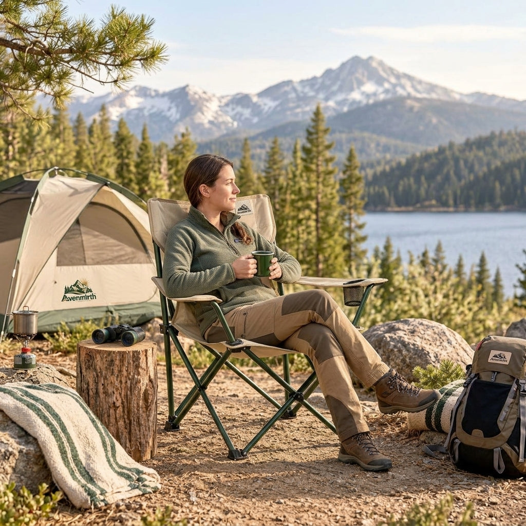 Avenmirth™ Folding Camp Chair