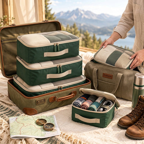 Avenmirth™ Clamshell Travel Backpack