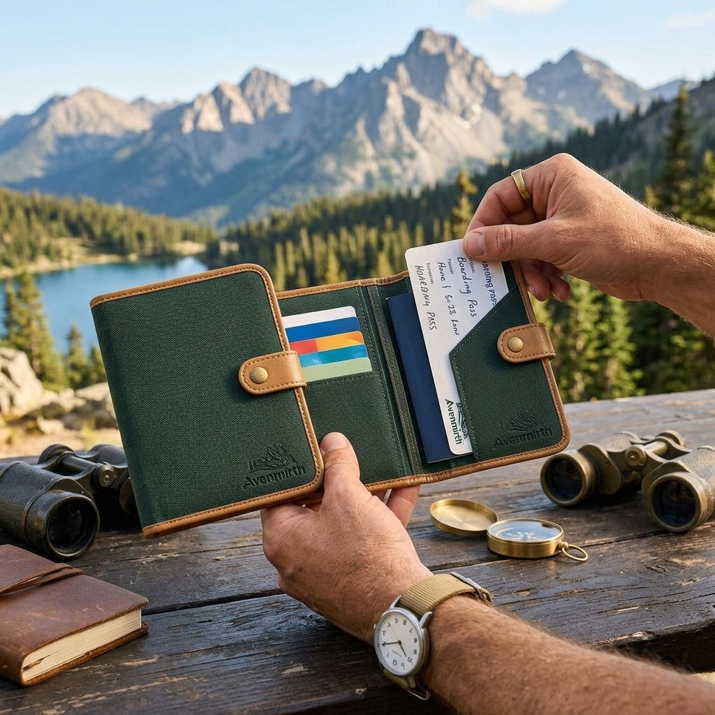 Avenmirth™ Travel Document Wallet