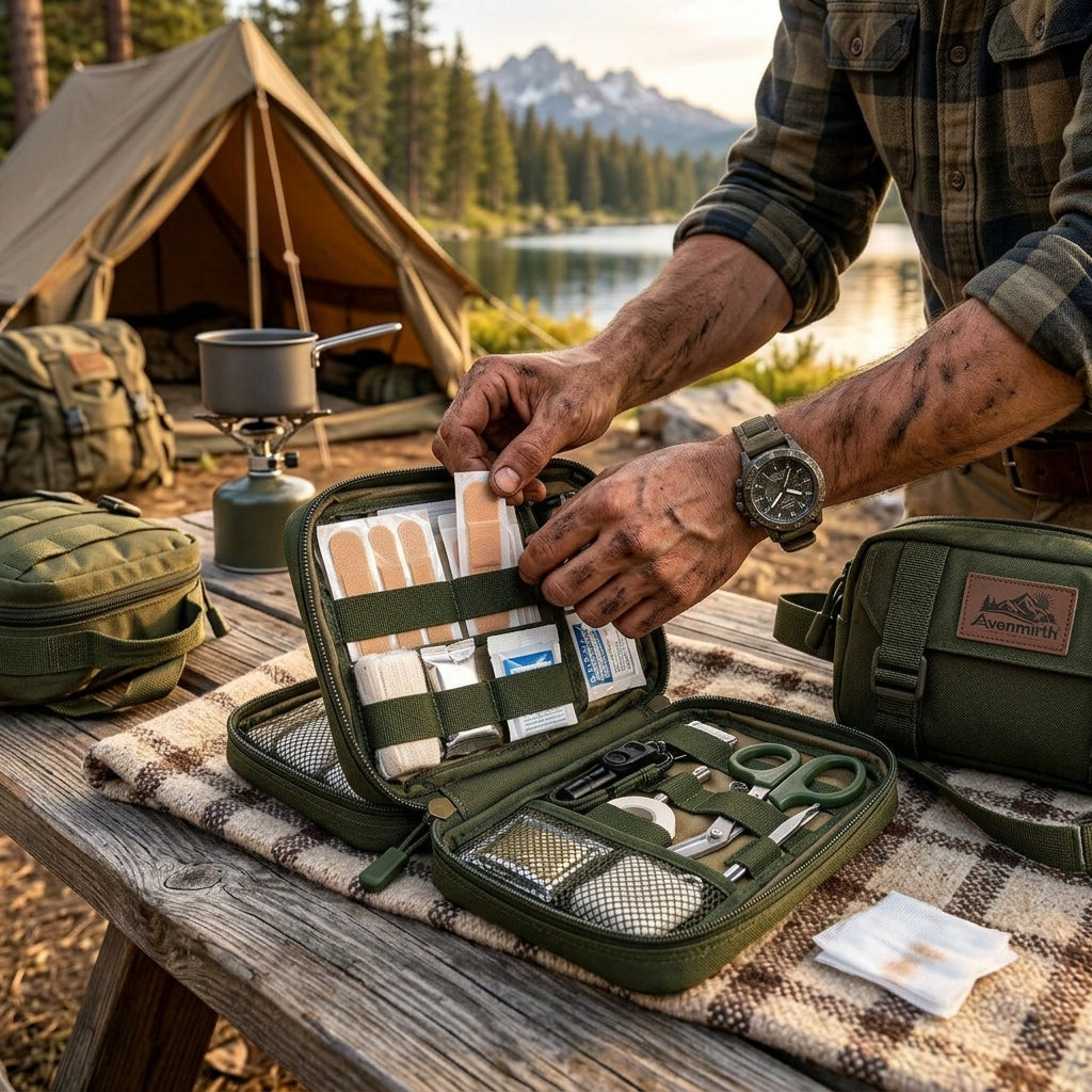 Avenmirth™ Outdoor First Aid Organizer Kit