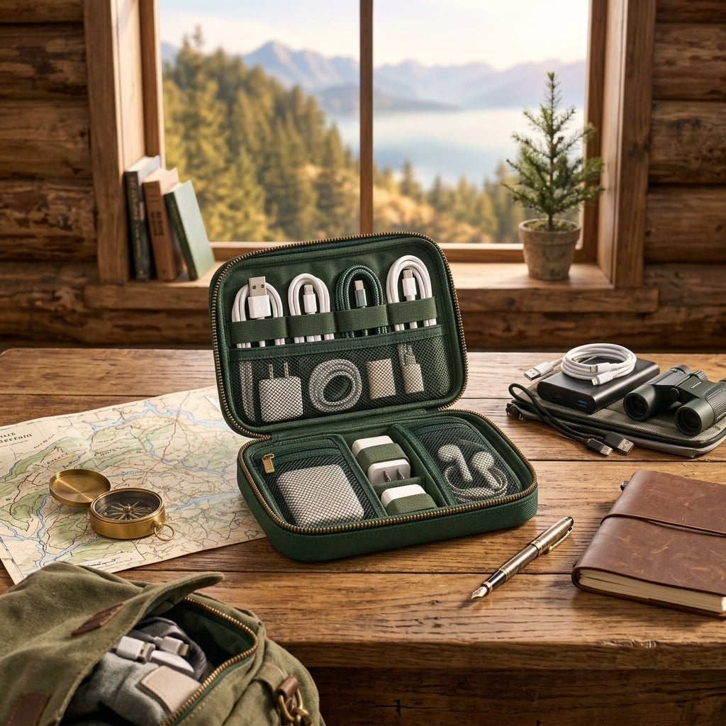 Avenmirth™ Travel Tech Organizer