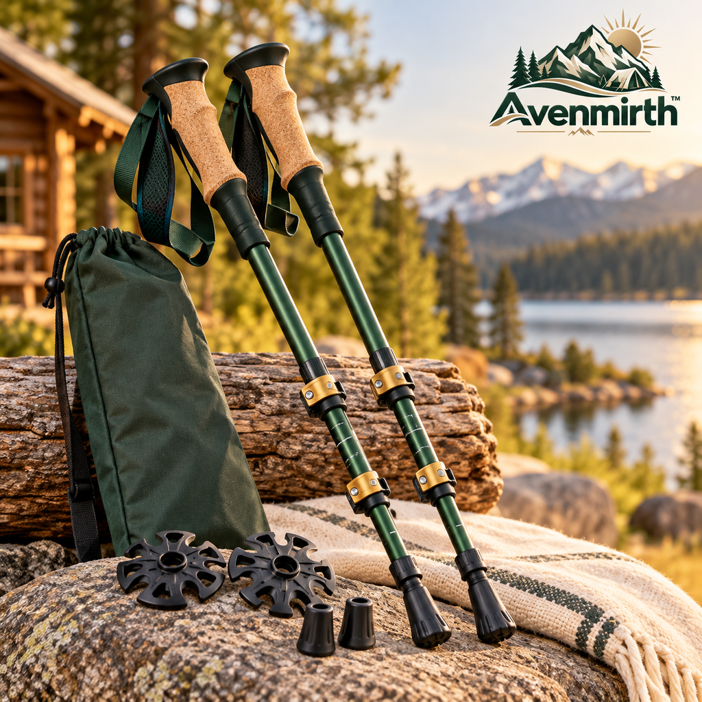 Avenmirth™ Adjustable Trekking Pole Set