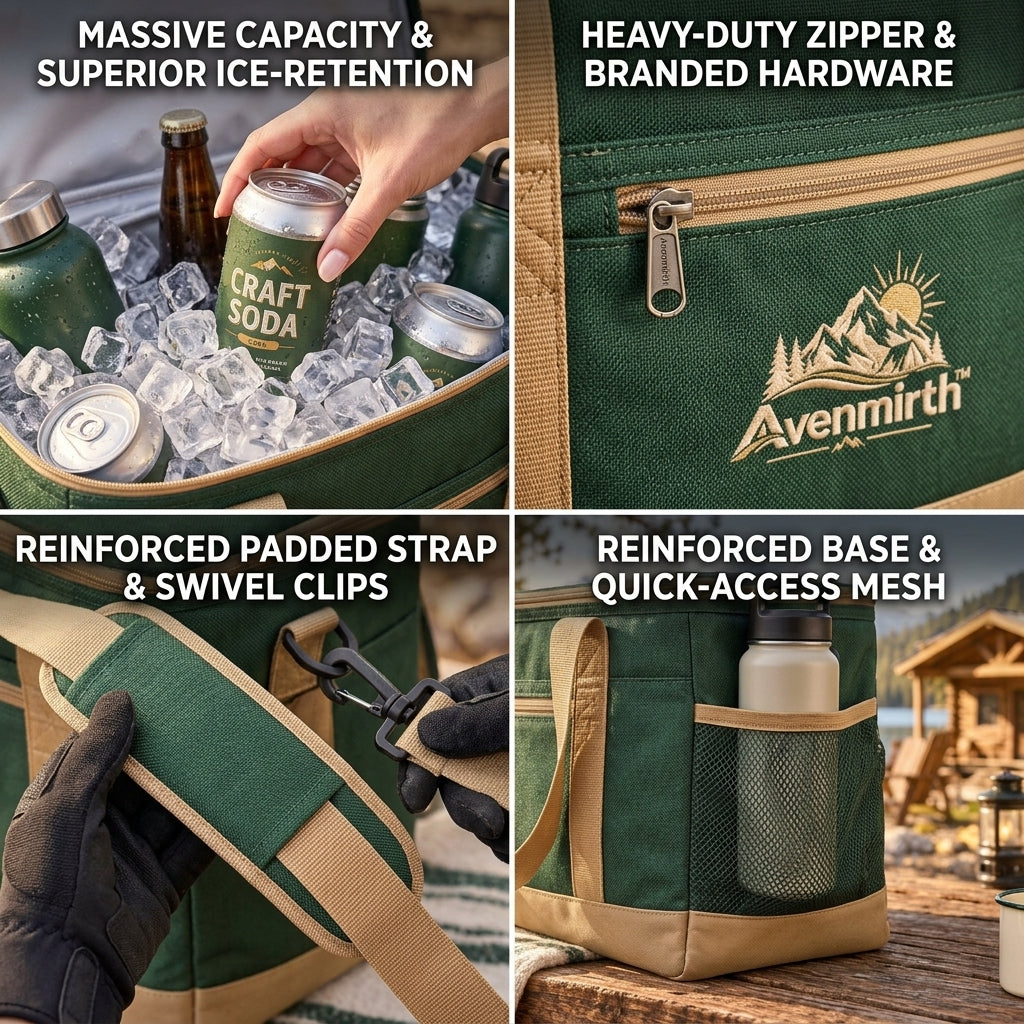 Avenmirth™ Soft-Sided Cooler Bag