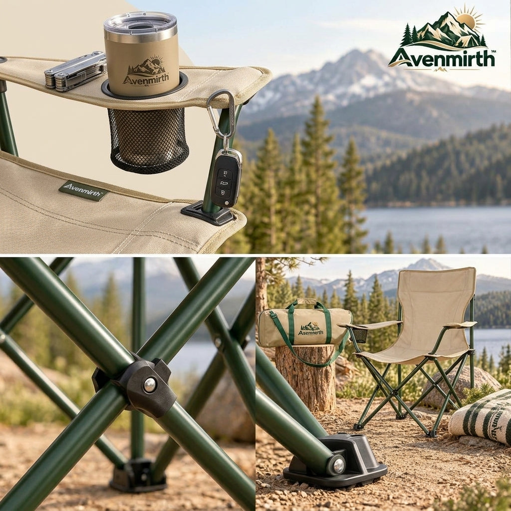 Avenmirth™ Folding Camp Chair