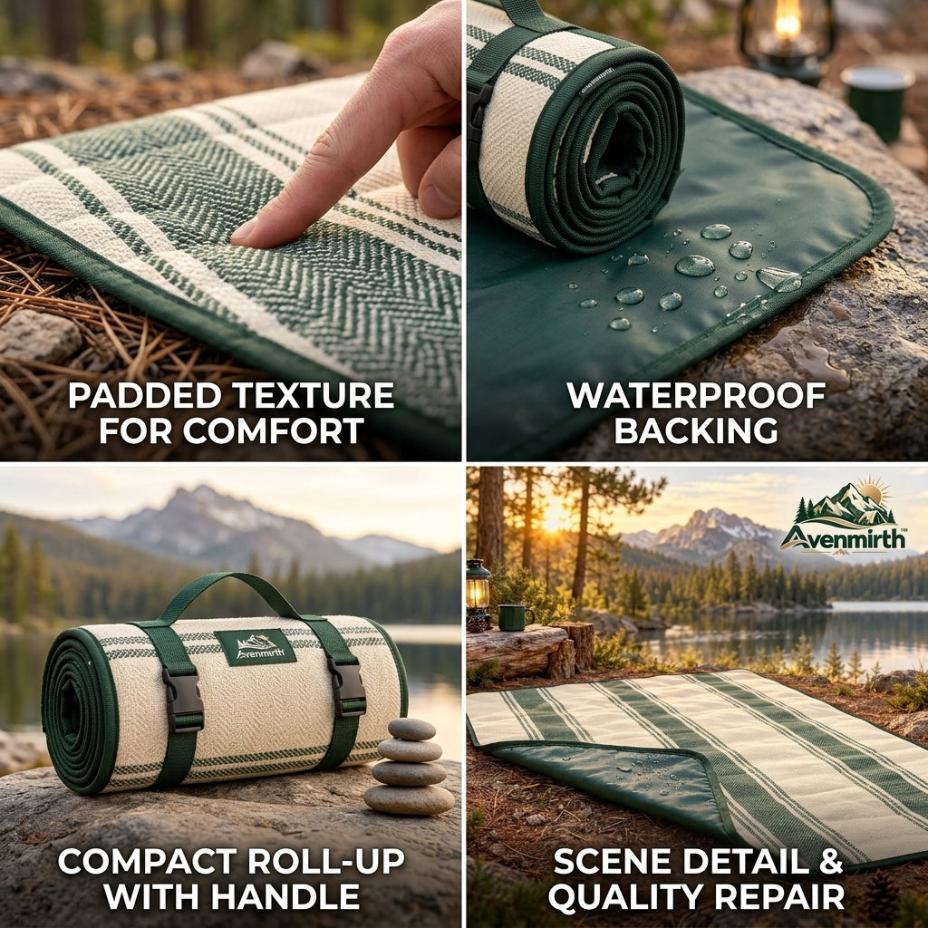 Avenmirth™ Roll-Up Picnic Blanket