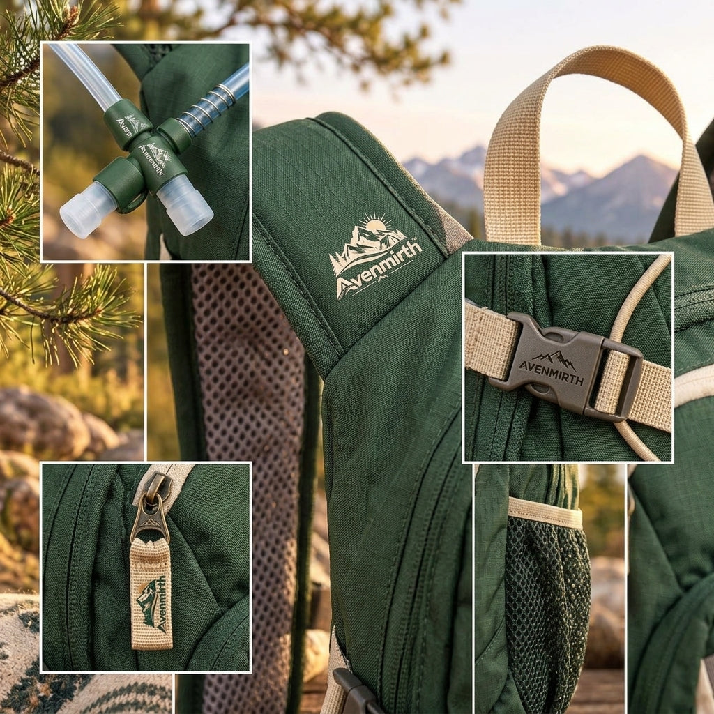 Avenmirth™ Hydration Backpack Set