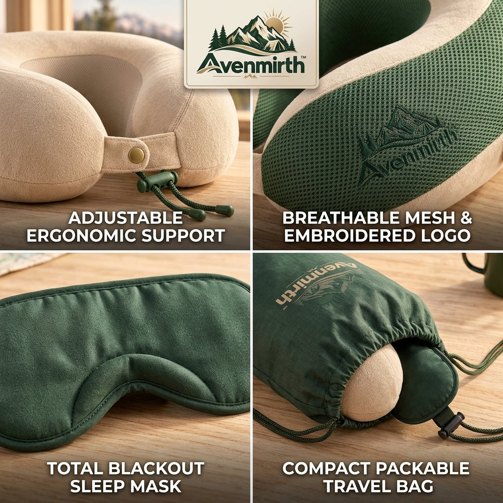 Avenmirth™ Travel Neck Pillow Set