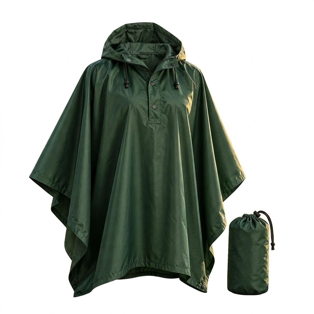 Avenmirth™ Packable Hooded Poncho