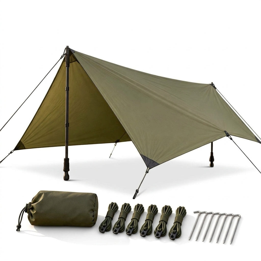 Avenmirth™ Camping Tarp Shelter Kit
