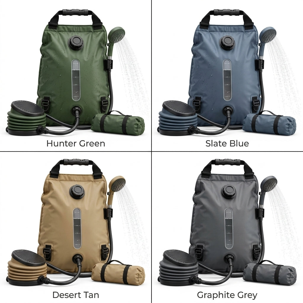 Avenmirth™ Foot-Pump Camp Shower
