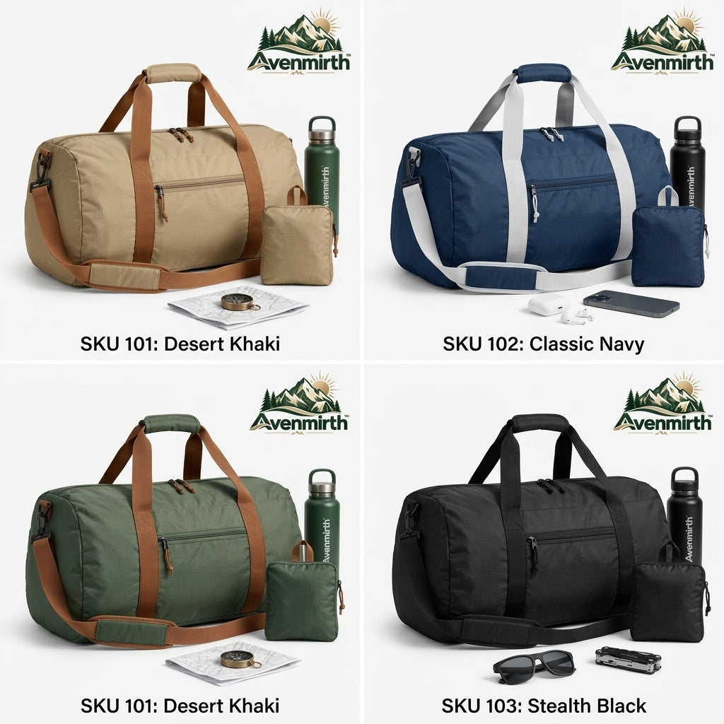 Avenmirth™ Packable Travel Duffel