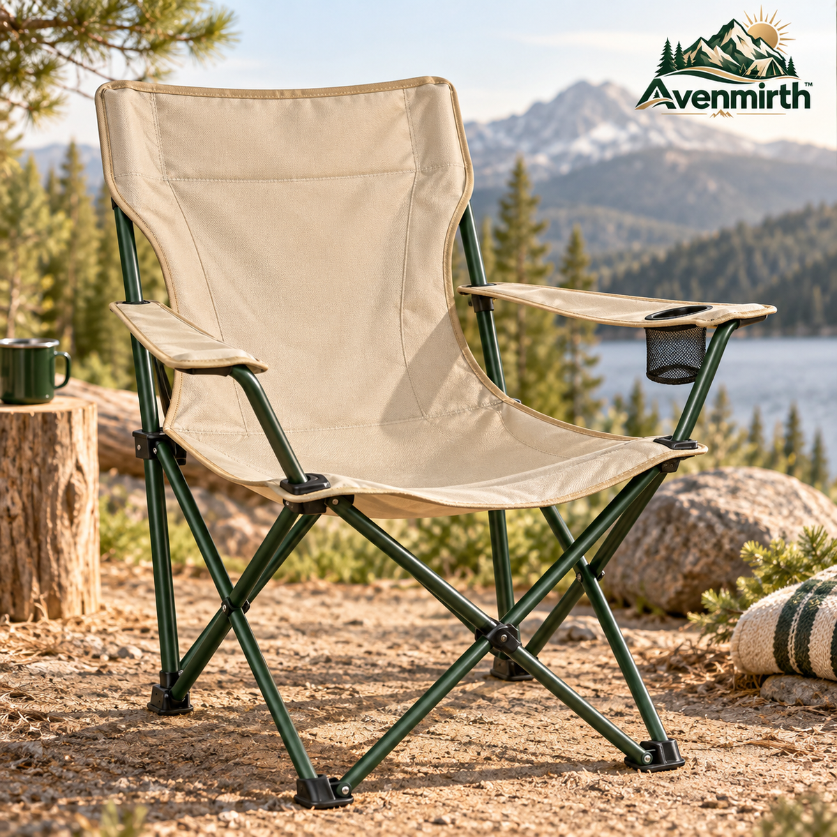 Avenmirth™ Folding Camp Chair